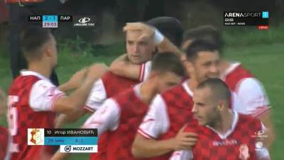  VIDEO: Napredak - Partizan 2:2 