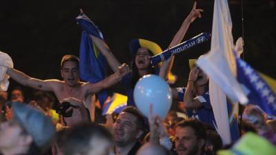  FOTO i VIDEO: Mundijalsko "ludilo" u Sarajevu 