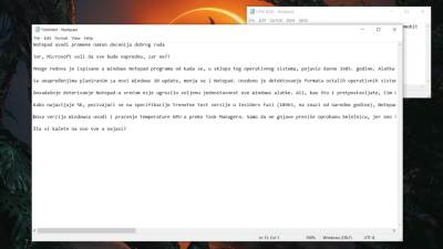  Notepad uvodi promene nakon decenija dobrog rada 