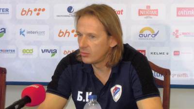  Branislav Krunić poslije Zvijezda 09 - Borac 0:6 u osmini finala Kupa BiH 