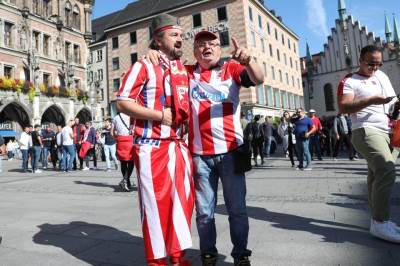  Navijači Fk Crvena zvezda u Minhenu Bajern Liga šampiona 