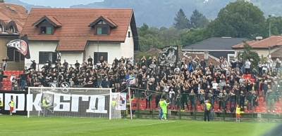  Prekid na utakmici Javor - partizan Grobari vrijeđali Kokezu 