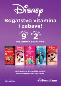  Nutricionista Dragana Lošić o Disney vitaminima za djecu 