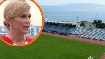  Hit snimak: Kolinda u transu na utakmici, "U boj, u boj" 