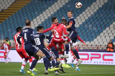  Superliga - Crvena zvezda - TSC 3:1 (2:0). 