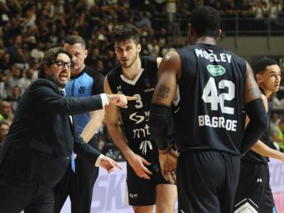  Evrokup KK Partizan - Venecija Nemanja Gordić Vil Mozli 