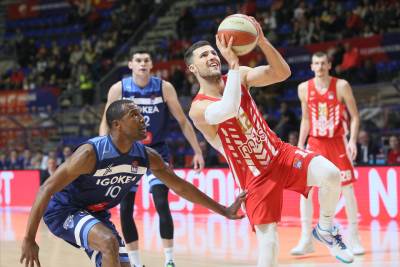  Zvezda probila "stotku" pred Asvel i Partizan: Šutersko veče u "Pioniru" 