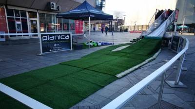  Skijaška skakaonica u centru Banjaluke (FOTO) 