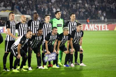  AZ Alkmar - Partizan, Liga Evrope, Sastav Partizana: Natho pored Zdjelara, Suma u sredini 