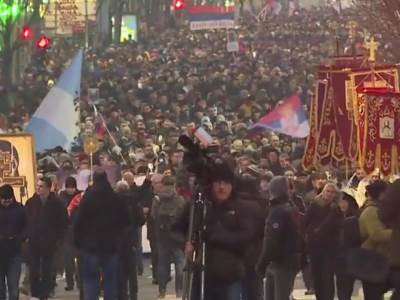  Beograd: Moleban podrške Srbima 