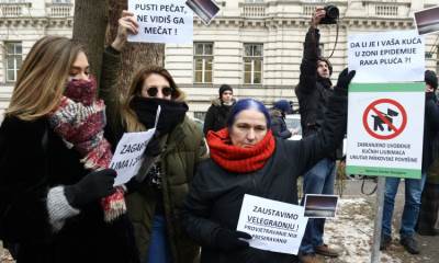  Sarajlije protestovale zbog zagađenja vazduha: Uskoro veće demonstracije 