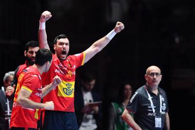  rukomet Evropsko prvenstvo polufinale Španija Slovenija  