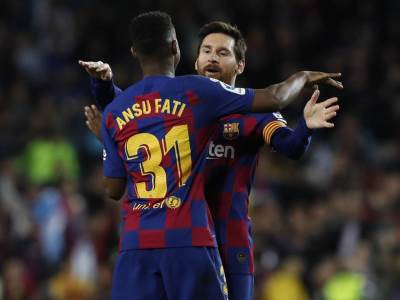  Barselona - Levante 2:1 Ansu Fati dva gola, Lionel Mesi dvije asistencije 