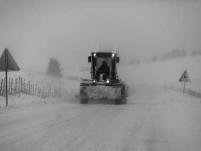Romanija snijeg otežava saobraćaj 