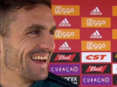  DušanaTadića pitali za Barsu, on "zaboravio" holandski: Sorry? 