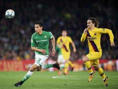  Betis - Barselona 2:3 Primera 23. kolo Lionel Mesi tri asistencije 