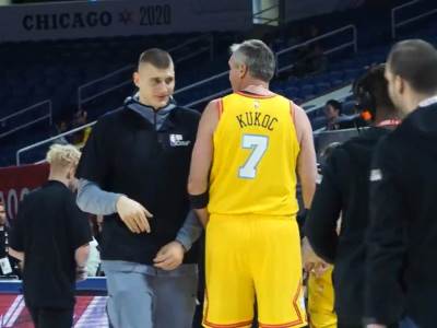  Jokić "trenirao" Kukoča, uzeo prvo zlato i sve nasmejao do suza! (VIDEO) 