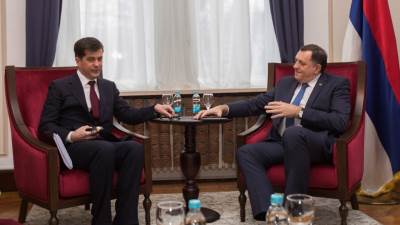  Dodik: Konstruktivan sastanak sa Nelsonom, ali i prijetnje 