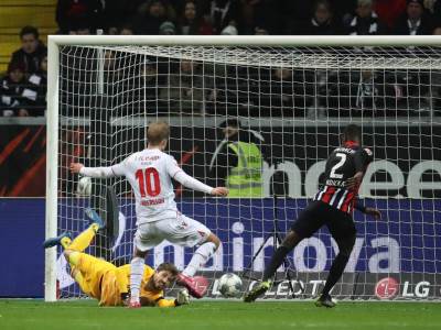  Bundesliga 23. kolo Ajntraht Union Berlin 1 2 