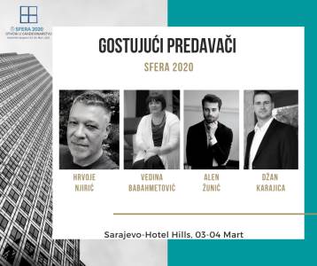  Sve je spremno za konferenciju ''Sfera 2020:Otvori u građevinarstvu'' 
