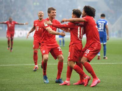  Hofenhajm - Bajern 0:6 Bundesliga 24. kolo prekinuta utakmica 