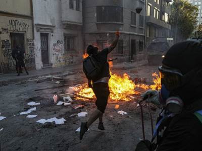  Čile sukobi demonstranata i policije 