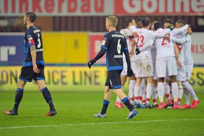  Paderborn - Keln 1:2 Bundesliga 25. kolo 