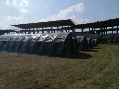  Brčko: Postavljeno šatorsko naselje na stadionu FK "Jedinstvo" 