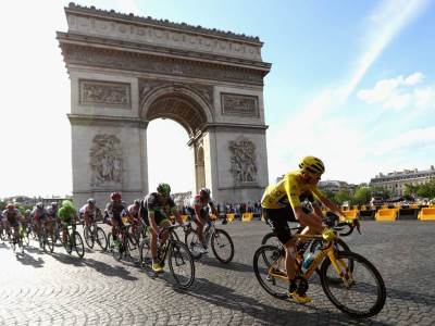  Gerent Tomas - podrđka Tur d Frans bez publike 