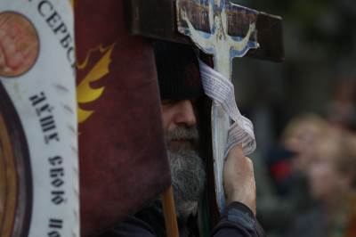  Crna Gora: Amfilohije na čelu litije u Podgorici (VIDEO) 