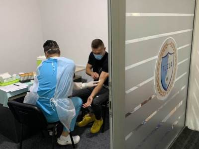  Tuzla siti testirani fudbaleri, stručni štab i administracija, svi negativni 