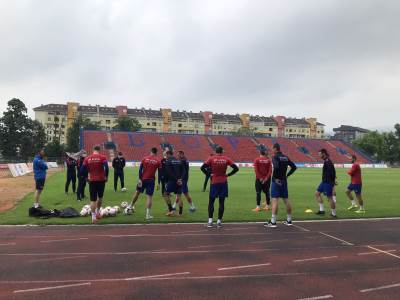  FK Borac prvi trening nakon korona virus Jagodić Vranješ 