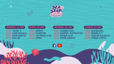 Sea Star – prvi regionalni “striming” festival 