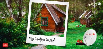  Učestvujte u foto-konkursu kompanije m:tel i osvojite m:SAT televiziju 