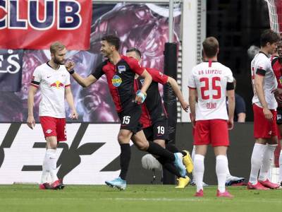  Bundesliga Lajpcig - Herta 2-2 Marko Grujić strijelac 