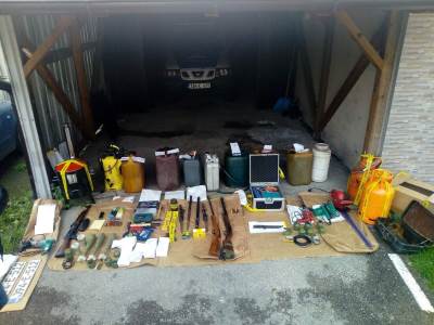  Oružje u Stanarima bombe trombloni 