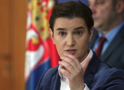  Brnabić: U potpunosti se slažem sa Hotijem, Kosovo je Srbija 