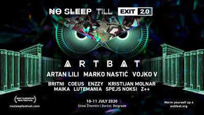  Ukoliko ste ispali iz party forme: Zagrijavanje za EXIT uz ArtBat! 