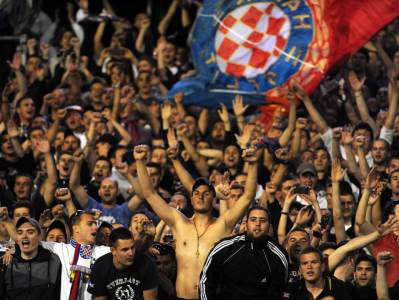 Hajduk Split policija čuva fudbalere 