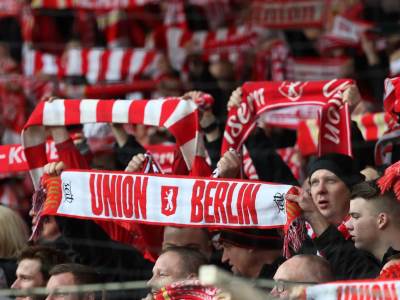  Union Berlin slavlje navijača i igrača  