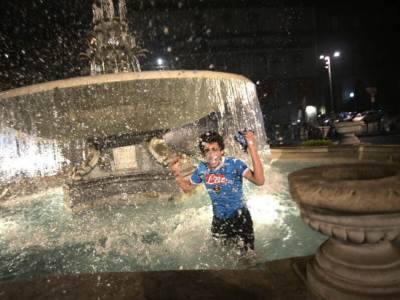  Napoli slavlje osvajanja Kupa Italije 