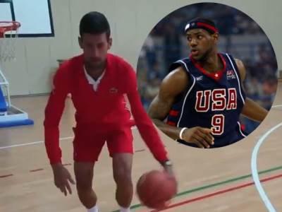  Novak-Djokovic-kosarka-Lebron-Dzejms-Zadar-igra-basket-Twitter 