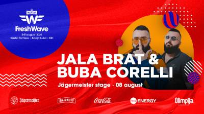  Jala Brat i Buba Corelli na Fresh Wave festivalu 