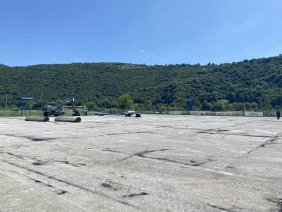  FK Krupa sanacija terena jun 2020 