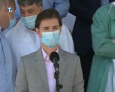  Brnabić: Najgori dan do sada, 12 preminulih, 154 ljudi na respiratorima 
