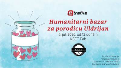 Banjaluka: Humanitarni bazar za porodicu Uldrijan 