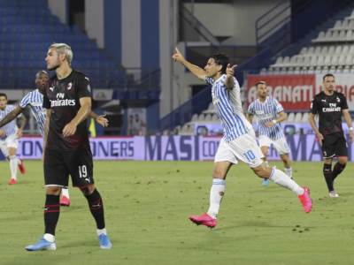  Serija A 29 kolo SPAL - Milan 2-2 