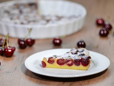  Prava ljetna poslastica za svakoga: "Prevrnuta" pita sa trešnjama 