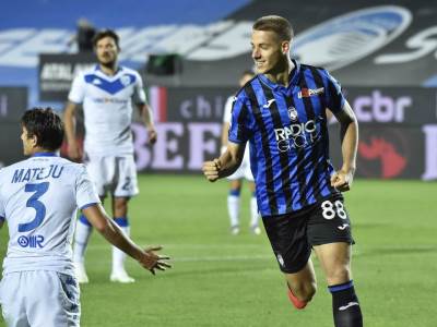  Serija A 33 kolo Atalanta - Breša 6-2 het-trik Mario Pašalić 