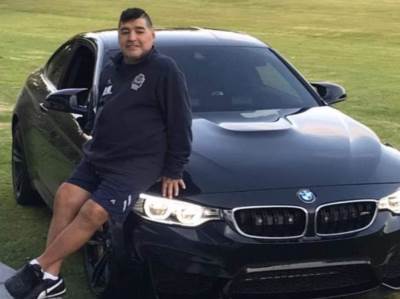  Maradona-automobil-BMW-policijska-sirena-rotacija-VIDEO 